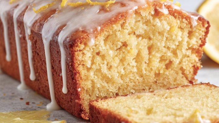 Classic Lemon Drizzle Cake with Fresh Zest and Light Glaze