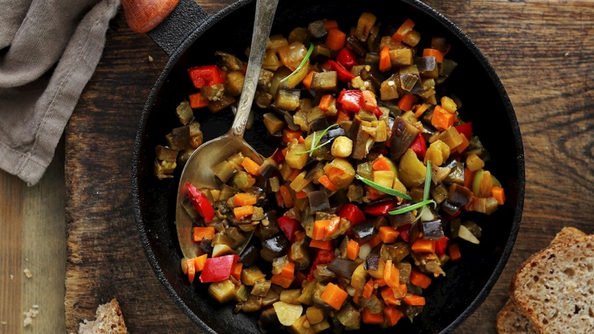 Classic French Ratatouille-Style Vegetable Bake