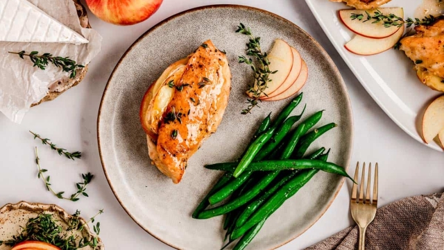 Caramelized Onion and Gruyère Stuffed Chicken Breast