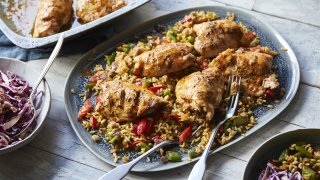 Chicken Basque Style