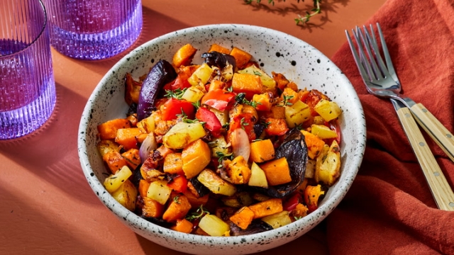 Classic Roasted Vegetable Medley with Garlic and Herbs