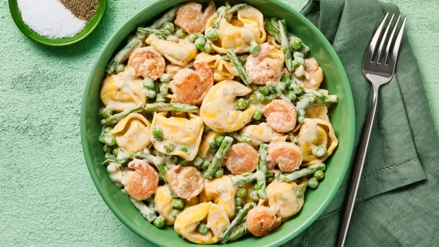 Creamy Lemon Garlic Shrimp Pasta