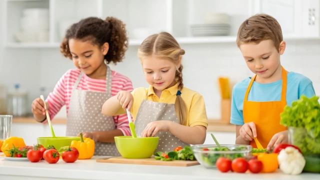Cooking with Kids: Building Healthy Habits and Lifelong Memories